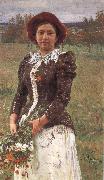 Ilya Repin Autumn oil painting